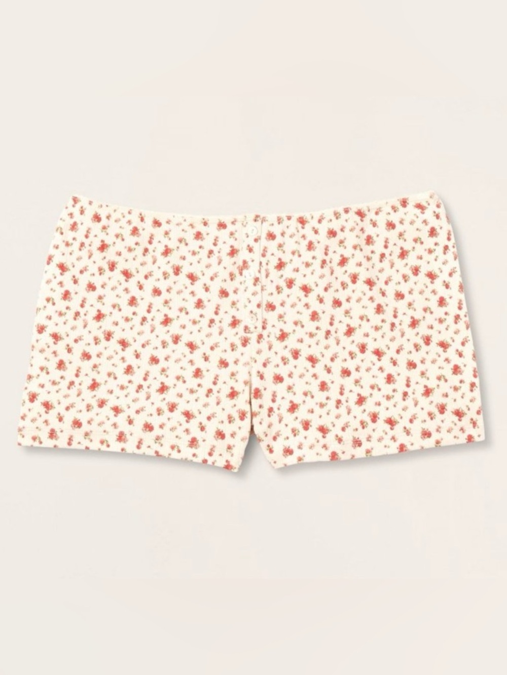 Parke X Target High-Rise Pointelle Floral Biker Shorts, Size Small NWT VIRAL